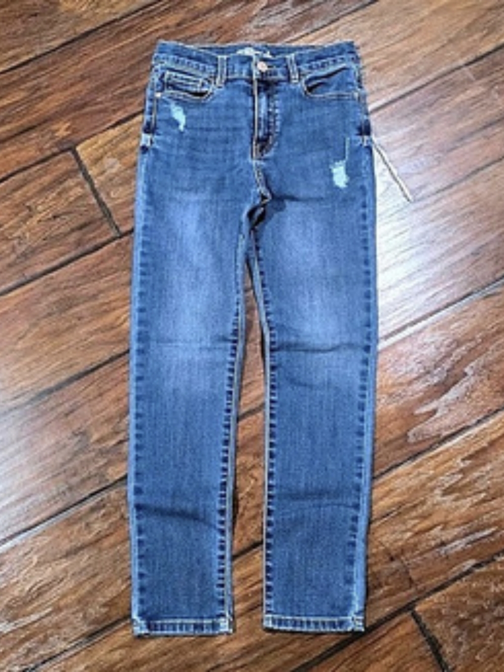 Jordache Skinny Distressed Jeans